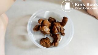 Very hard poop rocks by blonde