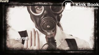 Poo19 - Toilet slave swallows urine and shit under the blows of Christina