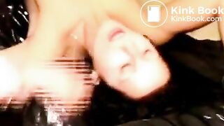 Vintage Student Girl fully covered in shiit and piss