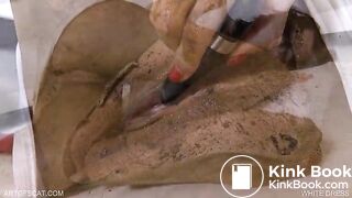 Shitty White Dress - ArtOfScatcom