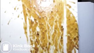 Spraying the wall with diarrhea - ThisVidcom