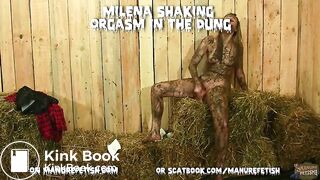 Our cowshit girls - smearing and masturbating in manure