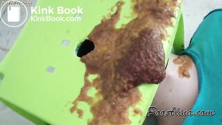 PooAlina - Toilet slave eats Alina's morning diarrhea