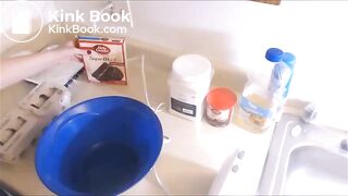 CosmicGirl - Eating A Piece Of Pee And Shit Cake!