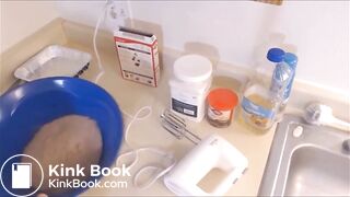 CosmicGirl - Eating A Piece Of Pee And Shit Cake!