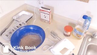 CosmicGirl - Eating A Piece Of Pee And Shit Cake!