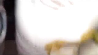 Big cellulitic butt mature woman shitting diarrhea