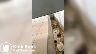 Chinese ditch toilet scat