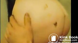 Anal fucked girl with shit