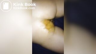 Couple get messy while anal play