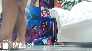 nasty slavee - incredible squirt fountains & huge poop