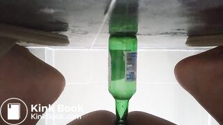 Me emema shit on soju bottle