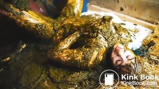 Lyndra covered in Cowshit - Squid Game Manure