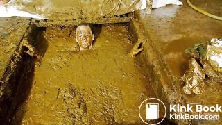Betty submerges in cowshit