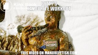 Bettys favourite workout in cowshit