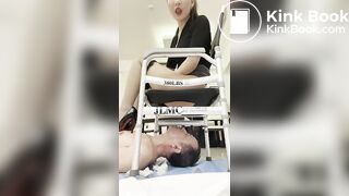Chinese eating chinese girl shit