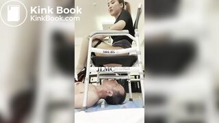 Chinese eating chinese girl shit