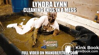 Cleaning ends in a mess - cowshit