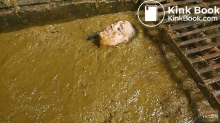 Betty submerging in cowshit compilation