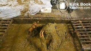 Betty submerging in cowshit compilation