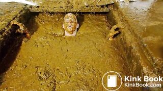 Betty submerging in cowshit compilation