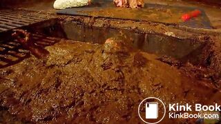 Betty submerging in cowshit compilation