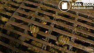 Betty submerging in cowshit compilation