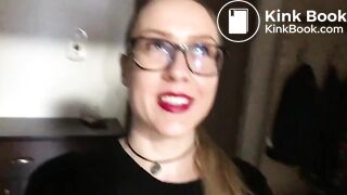 Glasses female scat
