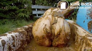 Cooling off with cowshit Lyndra Lynn