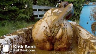 Cooling off with cowshit Lyndra Lynn