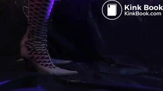 Bimbo Toilet and the caulk gun thingy