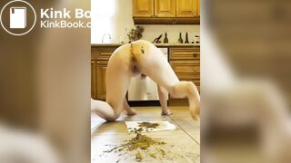 Diarrhea on floor