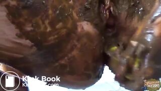 Betty's Chocolate Banana - scat masturbation