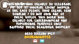 Asstronaut's TOP 10 ESM (Ebony Scat Models)