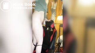 on the chair