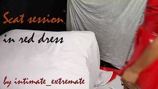 Scat-session-in-red-dress-ThisVidcom-1