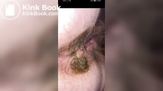 Close up poop