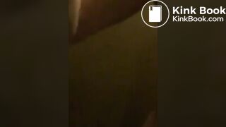 Skinny young girl takes a big shit in toilet