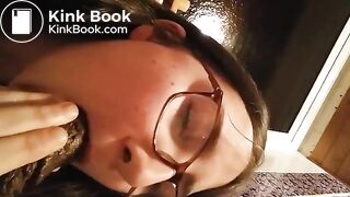 Girl experiencing her own shit