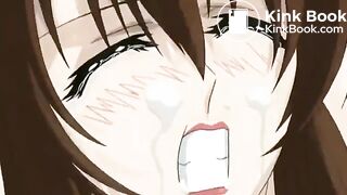 Hentai girls gets enema