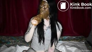 Filthy-Russian-scat-pig-I-LOVE-HER