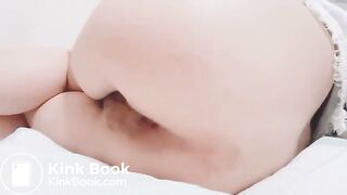 Poop on the bed