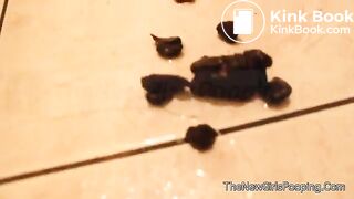 Pooping girl