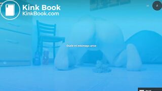 mila's big coffee caca mess