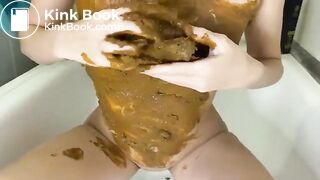 Smearing, eating and stuffing