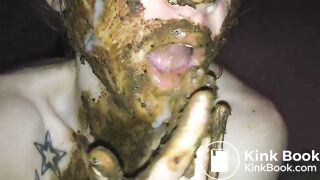 Shitty face smearing