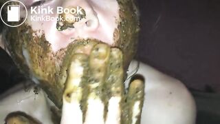 Shitty face smearing