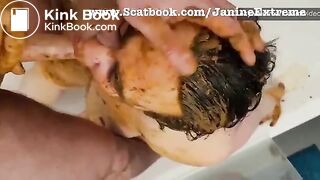 Scat blowjob
