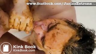 Scat blowjob