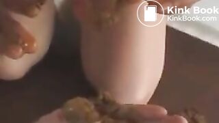 romantische Scat-Lesben